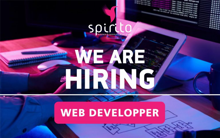 spirito we are hiring web developer 1